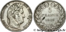 5 francs IIIe type Domard 1848 Paris F.325/17