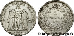 5 francs Hercule, IIe République 1848 Bordeaux F.326/4