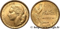 10 francs Guiraud 1951  F.363/4