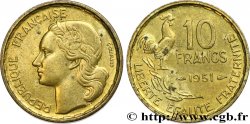 10 francs Guiraud 1951  F.363/4