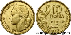 10 francs Guiraud 1951 Beaumont-Le-Roger F.363/5