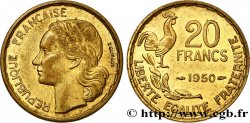 20 francs G. Guiraud, 3 faucilles 1950  F.402/2