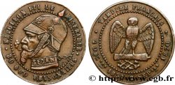 Monnaie satirique Br 25, module de Cinq centimes 1870 s.l. Coll.44 