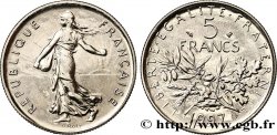 5 francs Semeuse, nickel, BU (Brillant Universel) 1997 Pessac F.341/33