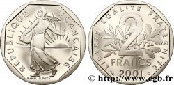 2 francs Semeuse, nickel, BE (Belle Épreuve) 2001 Pessac F.272/29 var.