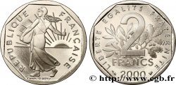2 francs Semeuse, nickel, BE (Belle Épreuve) 2000 Pessac F.272/28 var.