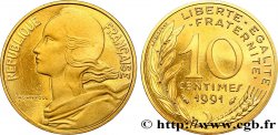 10 centimes Marianne, BE (Belle Épreuve) 1991 Pessac F.144/31 var.
