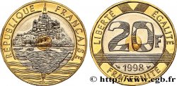 20 francs Mont Saint-Michel BU (Brillant Universel) 1998 Pessac F.403/14