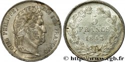 5 francs IIe type Domard 1843 Lille F.324/104