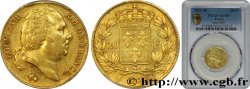 20 francs or Louis XVIII, tête nue 1821 Lille F.519/25