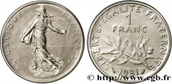 1 franc Semeuse, nickel 1981 Pessac F.226/26