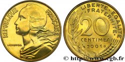 20 centimes Marianne, BU (Brillant Universel) 2001 Pessac F.156/46
