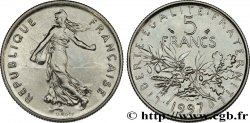 5 francs Semeuse, nickel, BU (Brillant Universel) 1997 Pessac F.341/33