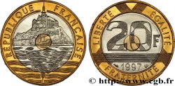 20 francs Mont Saint-Michel BU (Brillant Universel) 1997 Pessac F.403/13