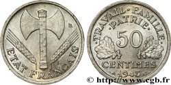 50 centimes Francisque, légère 1943  F.196/2