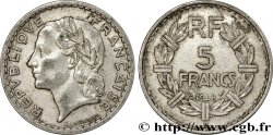 5 francs Lavrillier, aluminium 1948 Beaumont-Le-Roger F.339/15