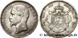 5 francs Napoléon III, tête nue 1856 Paris F.330/6