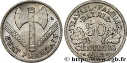 50 centimes Francisque, lourde 1942 Paris F.195/3