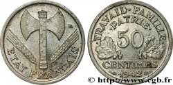 50 centimes Francisque, lourde 1942 Paris F.195/3
