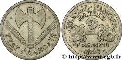 2 francs Francisque 1943 Beaumont-Le-Roger F.270/3