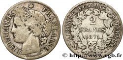 2 francs Cérès, avec légende 1871 Paris F.265/5