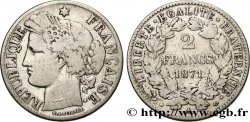 2 francs Cérès, avec légende 1871 Paris F.265/5