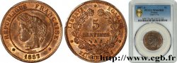 5 centimes Cérès 1887 Paris F.118/29