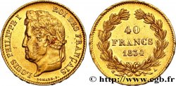 40 francs or Louis-Philippe 1834 Paris F.546/6 TTB52 
