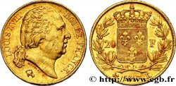 20 francs or Louis XVIII, tête nue 1817 Bordeaux F.519/6 TTB42 
