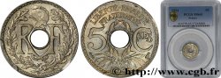 5 centimes Lindauer, petit module 1934 Paris F.122/17