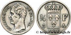 1/4 franc Charles X 1830 Paris F.164/39