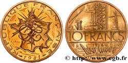 10 francs Mathieu, tranche B 1981 Pessac F.365/9