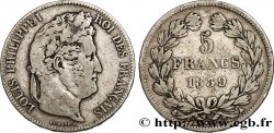 5 francs IIe type Domard 1839 Paris F.324/75