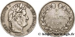 5 francs IIIe type Domard 1846 Paris F.325/10