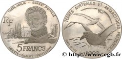 Belle Épreuve 5 francs Albatros T.A.A.F. (Terres Australes et Antarctiques Françaises) 1992 Paris F5.1202 1 SPL 