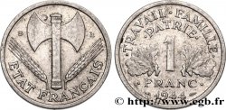 1 franc Francisque, légère 1944 Beaumont-Le-Roger F.223/6