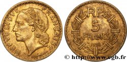 5 francs Lavrillier, bronze-aluminium 1938  F.337/1