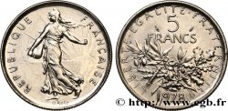 5 francs Semeuse, nickel 1978 Pessac F.341/10