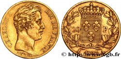 20 francs or Charles X 1827 Paris F.520/6