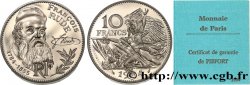 Piéfort argent 10 francs François Rude 1984 Pessac F.369/3P