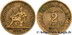 2 francs Chambres de Commerce 1923  F.267/5