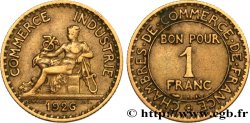 1 franc Chambres de Commerce 1926 Paris F.218/8