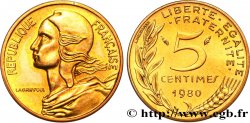 5 centimes Marianne 1980 Pessac F.125/16