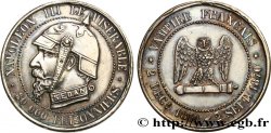 Médaille satirique Lt 27, type E “Chouette penchée” 1870  Schw.E2b 