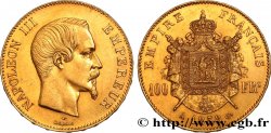100 francs or Napoléon III, tête nue 1858 Paris F.550/5