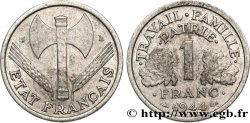 1 franc Francisque, légère 1944 Beaumont-Le-Roger F.223/6