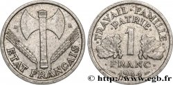 1 franc Francisque, légère 1944 Beaumont-Le-Roger F.223/6