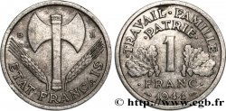 1 franc Francisque, légère 1944 Beaumont-Le-Roger F.223/6