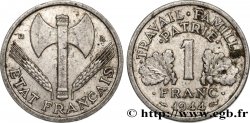 1 franc Francisque, légère 1944 Beaumont-Le-Roger F.223/6