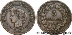 5 centimes Cérès 1880 Paris F.118/21